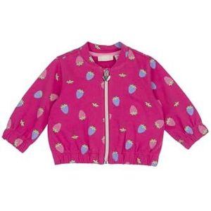 Chicco Felpa Leggera Con Zip A Maniche Lunghe Hoodie voor babymeisjes (1 stuk), Donker roze