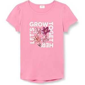 s.Oliver Meisjes T-shirt met korte mouwen roze 4419, 116-122, Roze 4419