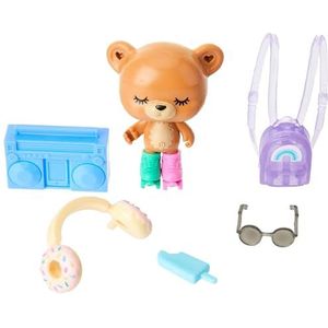 Furby Corail, interactief stemgestuurd speelgoed voor meisjes en jongens, 15 accessoires, elektronische animatronic pluche voor kinderen vanaf 6 jaar