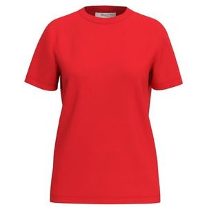 SELECTED FEMME Slfmyessential Ss T-shirt à col rond pour femme, Flamme écarlate, M