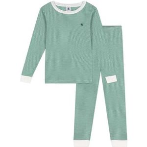 Petit Bateau Pyjama Garçon, Jardin/Marshmallow, 2 ans