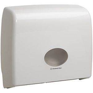 Aquarius TM 6991 Jumbo Non-Stop Toiletpapierdispenser, wit