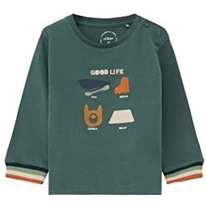 s.Oliver Baby Unisex shirt met lange mouwen Petrol 74, Benzine.