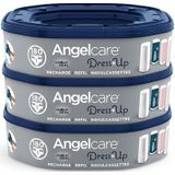 Angelcare - Dress Up - achthoekige navulverpakkingen voor Dress up/Essential luier emmer - 3 stuks