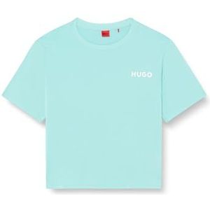HUGO T-shirt Unite Pyjama_T pour femme, Bleu ouvert 467, L