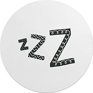 Questo Casa, Ronde muismat, digitaal bedrukt, antislip onderkant, voor kantoor en thuis, diameter 22 cm