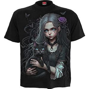 Spiral - Goth Familiar - T-shirt imprimé sur le devant noir - XL, Noir, XL