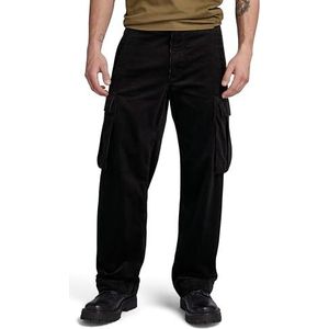 G-STAR RAW Renato Straight Cargo herenbroek, Zwart (Dk Black D23634-d405-6484)