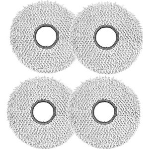 ECOVACS Wasbare wasdoeken voor DEEBOT X5 OMNI/X5 PRO OMNI, doos met 4 stuks (2 paar), origineel accessoire