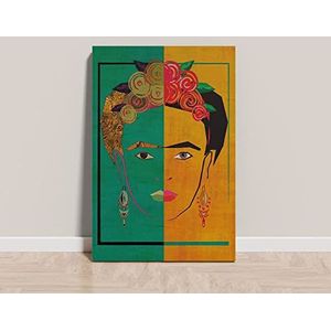 Declea Tableau moderne Impression glamour Frida - décor moderne pour la maison, cadre pour le salon, décoration de la maison