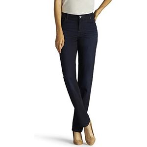 Lee Casual jeans met rechte pijpen voor dames, NIAGARA BLAUW