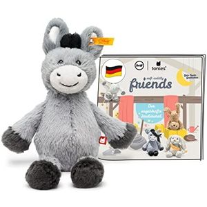 tonies Luisterfiguren voor Toniebox, Steiff Soft Cuddly Friends met hoorspel - ezel van Dinkie, goede nachtverhalen voor kinderen vanaf 3 jaar