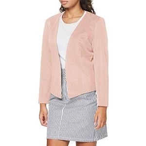 ONLY Korte vrouwelijke blazer, Rokerig roze.