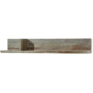 Bonanza vintage wandrek houtlook drijfhout - retro wandrek, expressief, veelzijdig inzetbaar - 130 x 20 x 22 cm (b x h x d)