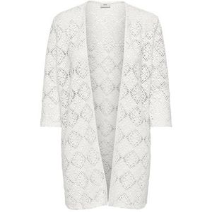 Jdy eva S/S Kimono JRS Atk, Cloud Dancer, M, Cloud Danser, M