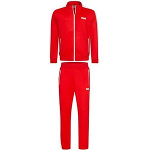 Lonsdale Manhay Tracksuit heren, rood/wit