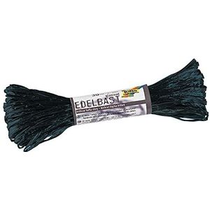Folia Synthetische Raffia 30 m synthetisch touw - snaren (synthetisch, zwart)