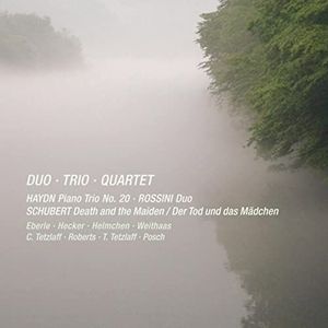 Haydn/Rossini/Schubert : Piano Trio in B Flat Hob/Duo for Cello and Bass/Qu