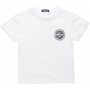 REPLAY T-shirt pour enfants, Blanc (001 White), 4 ans