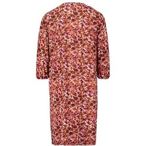 Cartoon Robe tunique à motifs pour femme, Violet/beige, 44