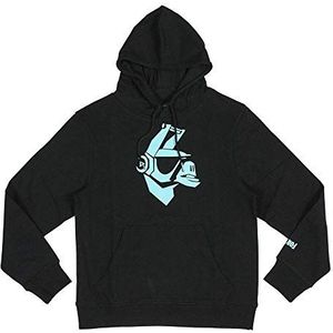 Artesania Cerda Sudadera Con Capucha Brush Fleece Fortnite Cardigan Sweater, zwart (Negro C02), één maat, zwart (Negro C02), Eén maat, Zwart (Negro C02)