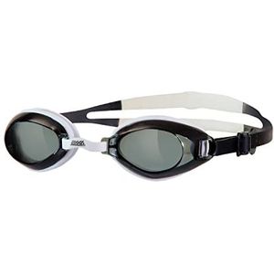 Zoggs Endura zwembril, uniseks, zwart/wit/rook, Eén maat