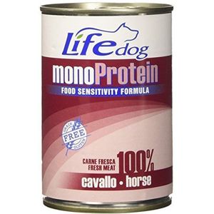 Life Dog Monoprotein paard 400g doos