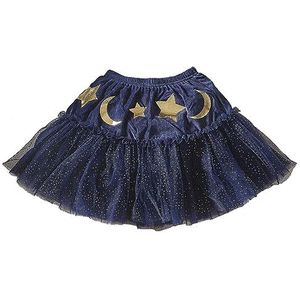 Ginger Ray Girls Navy Velvet Sparkle Wizards Tutu for Halloween Costume Parties Age: 3-5 Years