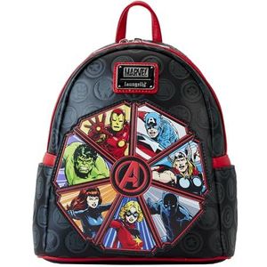 Loungefly - Marvel: Avengers 60th Anniversary Mini Backpack - Amazon Exclusive - Leuke Rugzak om te verzamelen - Cadeau-idee - Officiële Merchandise - voor jongens, meisjes, mannen en vrouwen