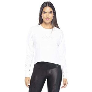 DITCHIL Long Sleeve Safety Sweat-shirt pour femme, 100-Blanc, S