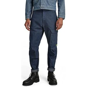 G-STAR RAW Bearing 3D Cargo Shorts heren, blauw (Raw Denim C970-001)