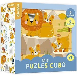 Auzou Editions Español -Mon Puzzle de cubes, Puzzle (1)