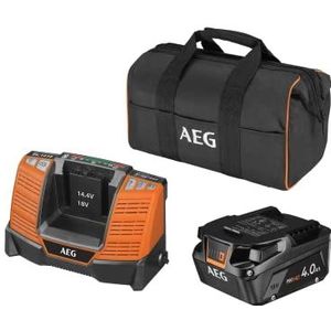 AEG 18 V Pro18V SETL1840SHD accu starterset, oranje