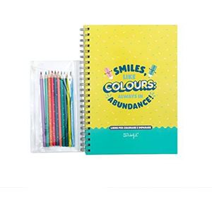 Mr. Wonderful Kleurboek, papier + PVC, meerkleurig, standaard