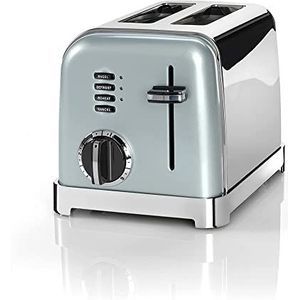 Cuisinart 2 Slice Toaster Broodrooster CPT160GE - Ontdooifunctie - Bagel functie - 6 standen - Pistachio Green
