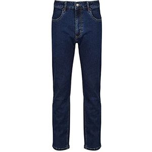 Iron Mountain Heren stretch jeans werkkleding Demin normale beenlengte maat 106 cm maat 58 IMPNT233_DENB_42 normale maat