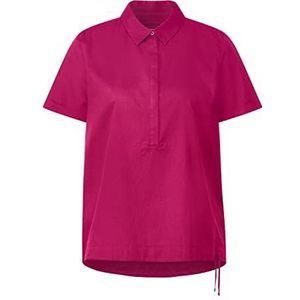 Street One Damesblouse, felroze, 46, Heet Roze.