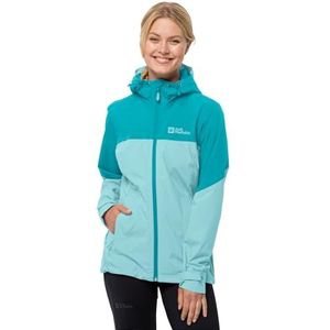 Jack Wolfskin Weiltal 2 L Jkt W regenjas voor dames, IJs