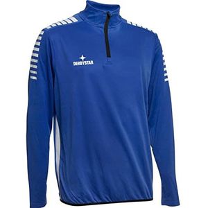 Derbystar Primo Unisex trainingsshirt blauw wit XXL