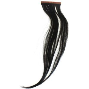 American Dream Qwik X 100% Indiaas Remy-echt haar hersteld Tape Hair Extensions Kleur 1 - diepzwart - 41 cm, 1 stuk (1 x 1 stuks)