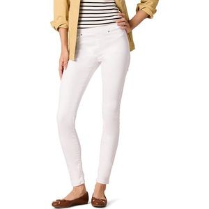 Amazon Essentials Jegging extensible à enfiler pour femme (disponible en grande taille), blanc, taille 20 court