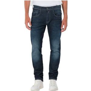 Replay M914 Anbass Hyperflex herenjeans, Donkerblauw 007-6