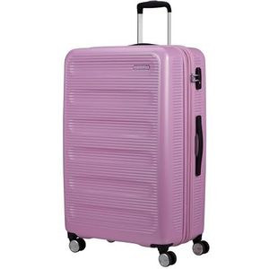 American Tourister Astrobeam Spinner Handbagage, paars (pastellavendel), L (77 cm - 110 l), koffer, Paars (Pastel Lavendel), Koffer