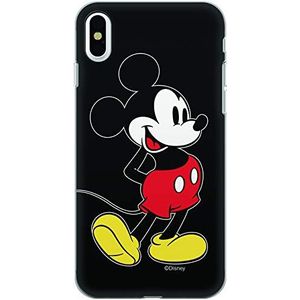 ERT Disney Mickey Mouse-hoesje ontworpen voor iPhone X/XS, zwart