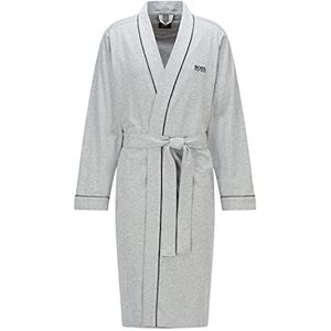 HUGO BOSS heren ochtendjas (dun) - kimono - grijs - Maat: M