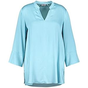 Samoon blouse, dames, poederblauw, 54, Poeder Blauw