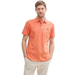 TOM TAILOR Polo pour homme, 37755 - Brick Orange, L