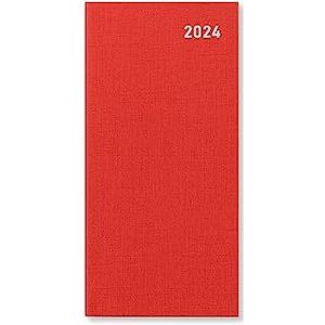 Letts Principal Agenda semainier 2024 fin Rouge