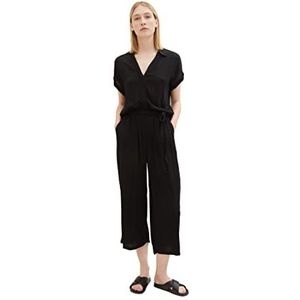 TOM TAILOR 1036670 Complete jumpsuit voor dames, 14482 - Deep Black