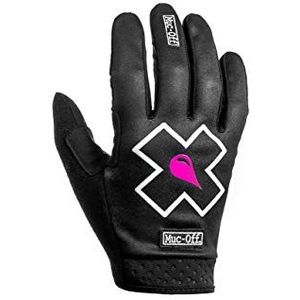 Muc-Off Mountainbike-handschoenen, zwart, maat XS - hoogwaardige handgemaakte fietshandschoenen, ademend, geschikt voor touchscreen-compatibel